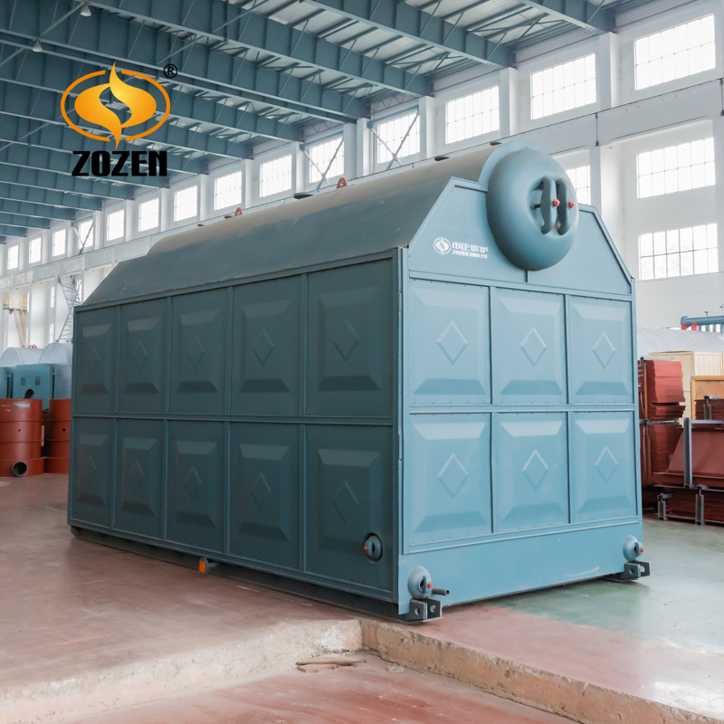 2吨卧式生物质蒸汽锅炉（DZL2-1.25-M） 
